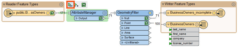 Run To This on the AttributeManager